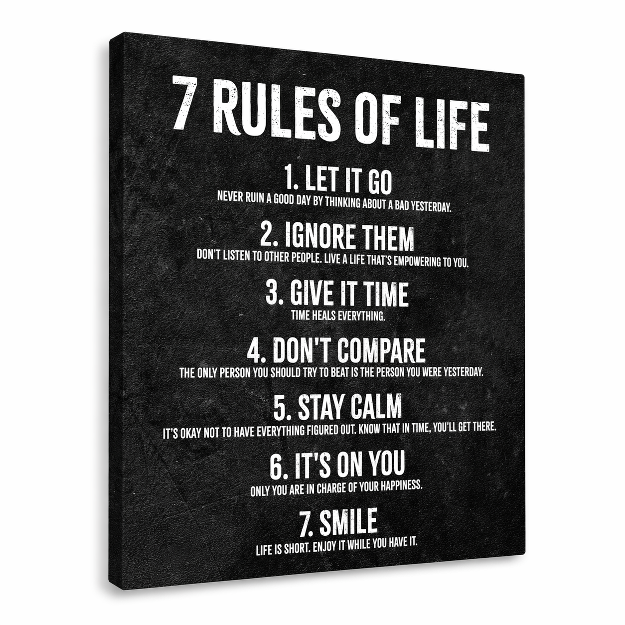 7 Rules of Life HoneyKick