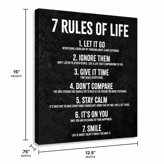 7 Rules of Life HoneyKick