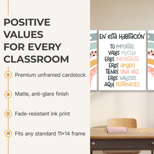 En Esta Habitación 3pc Poster Bundle - 11 x 14