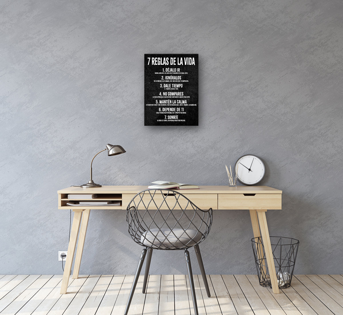 7 Reglas de la Vida - 11 x 14 Poster