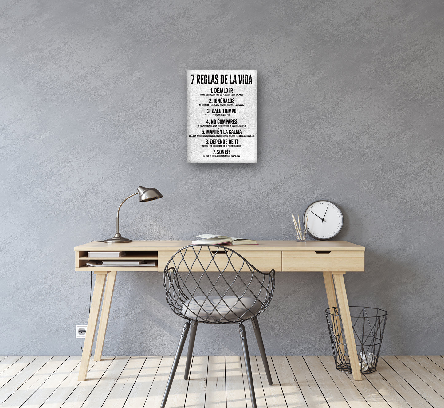 7 Reglas de la Vida - 11 x 14 Poster