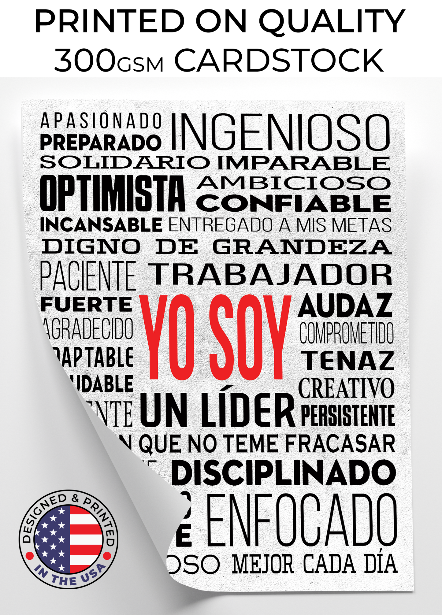 Yo Soy - 12 x 16 Poster HoneyKick