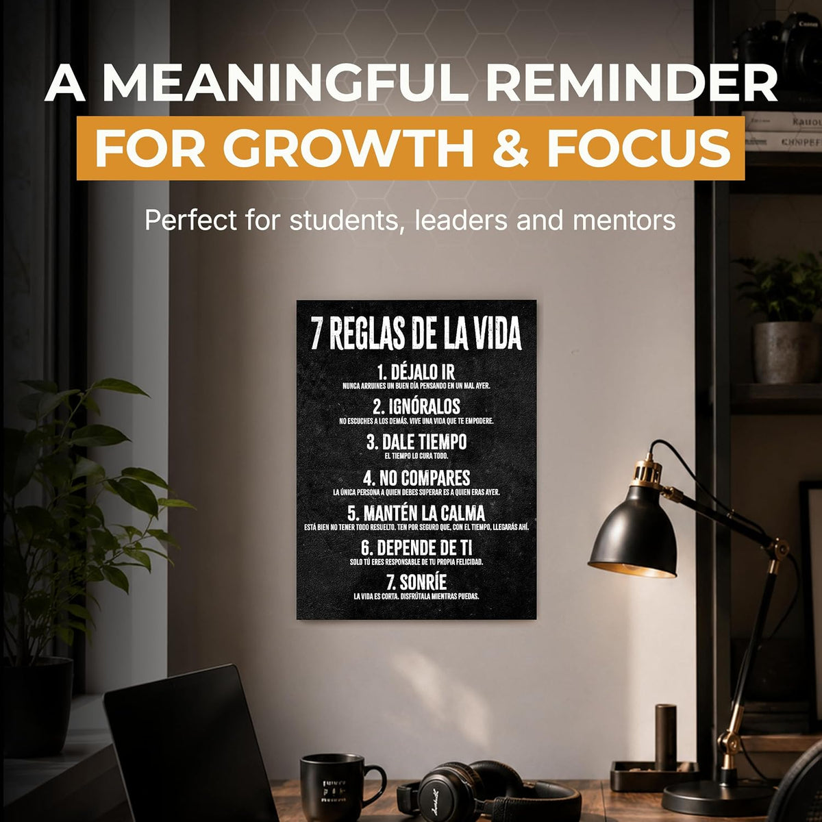 7 Reglas de la Vida - 11 x 14 Poster