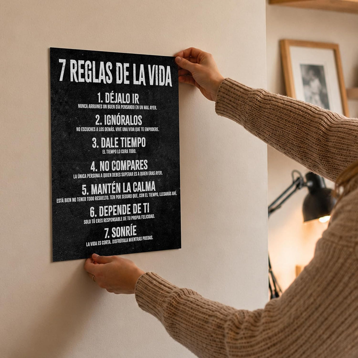 7 Reglas de la Vida - 11 x 14 Poster