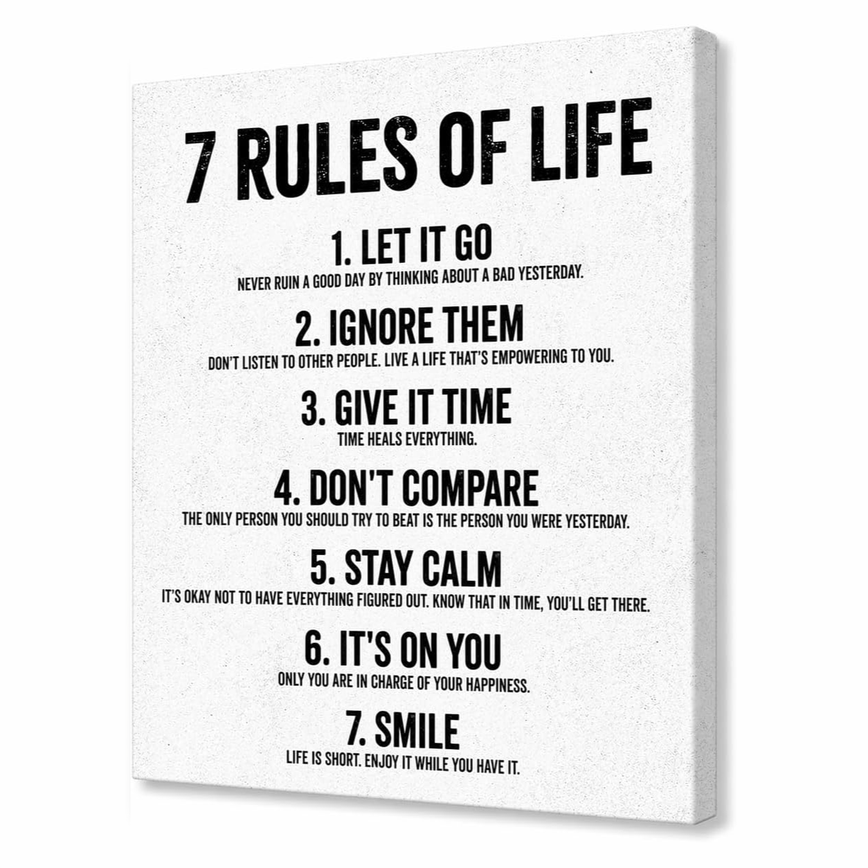 7 Rules of Life HoneyKick