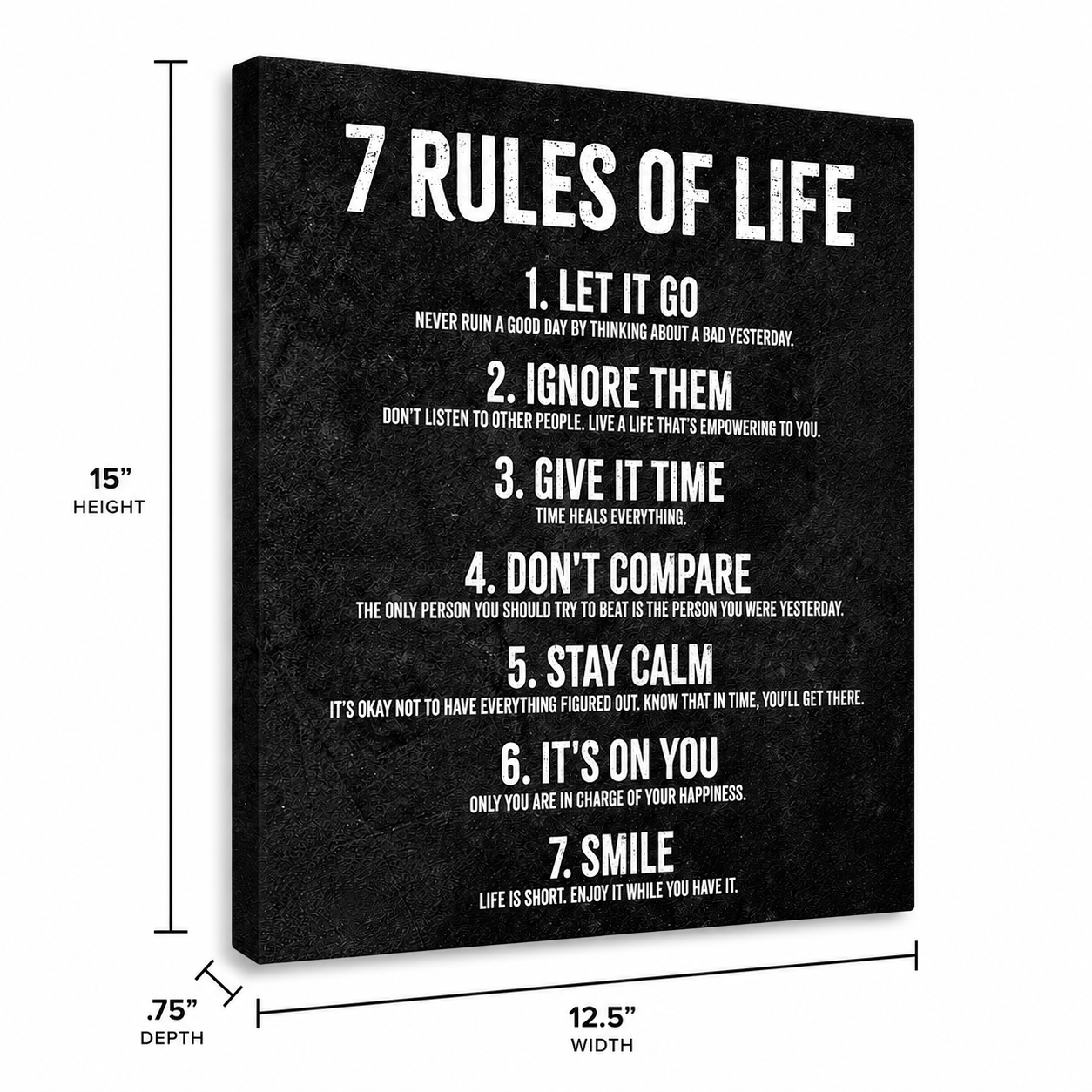 7 Rules of Life HoneyKick