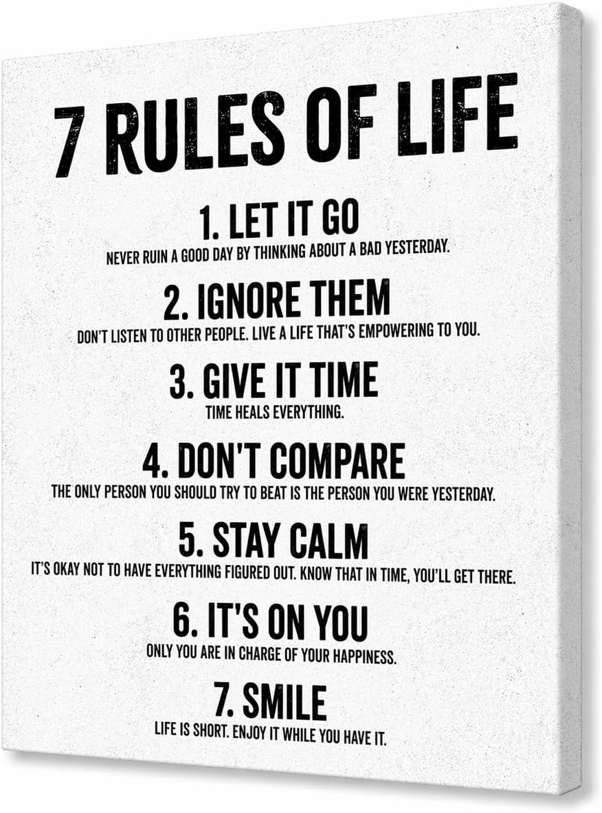 7 Rules of Life HoneyKick