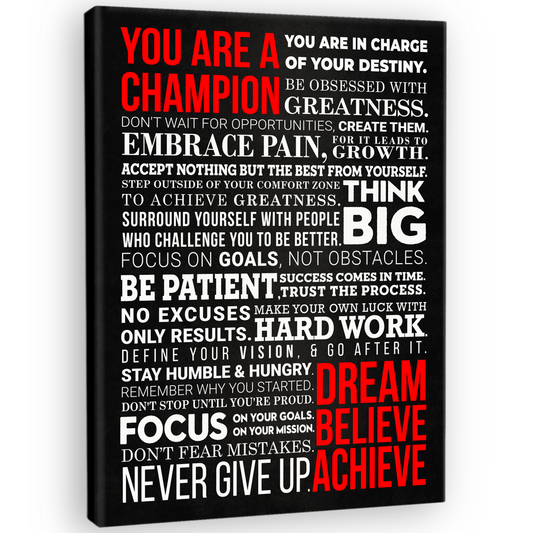 A Champion's Mantra HoneyKick