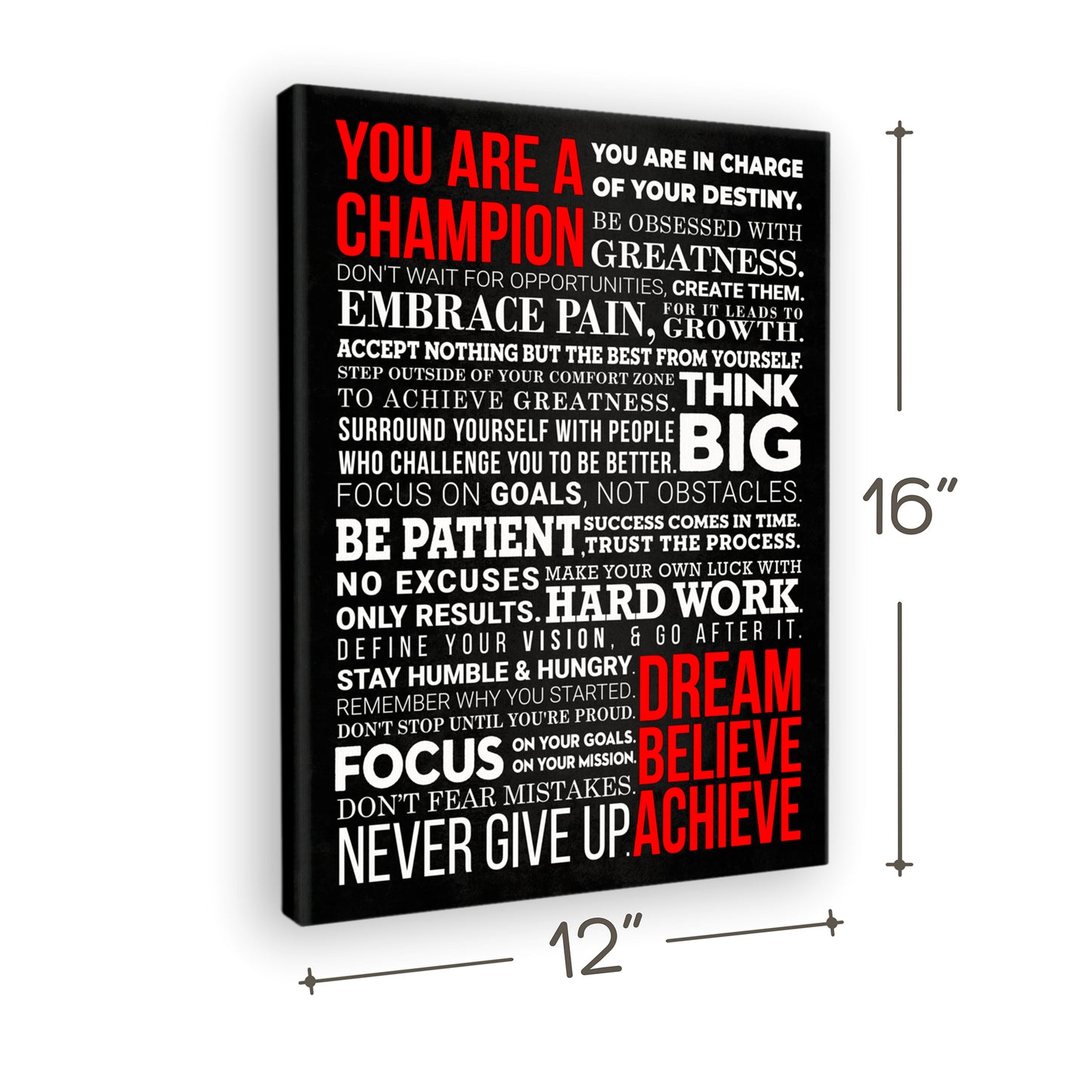 A Champion's Mantra HoneyKick