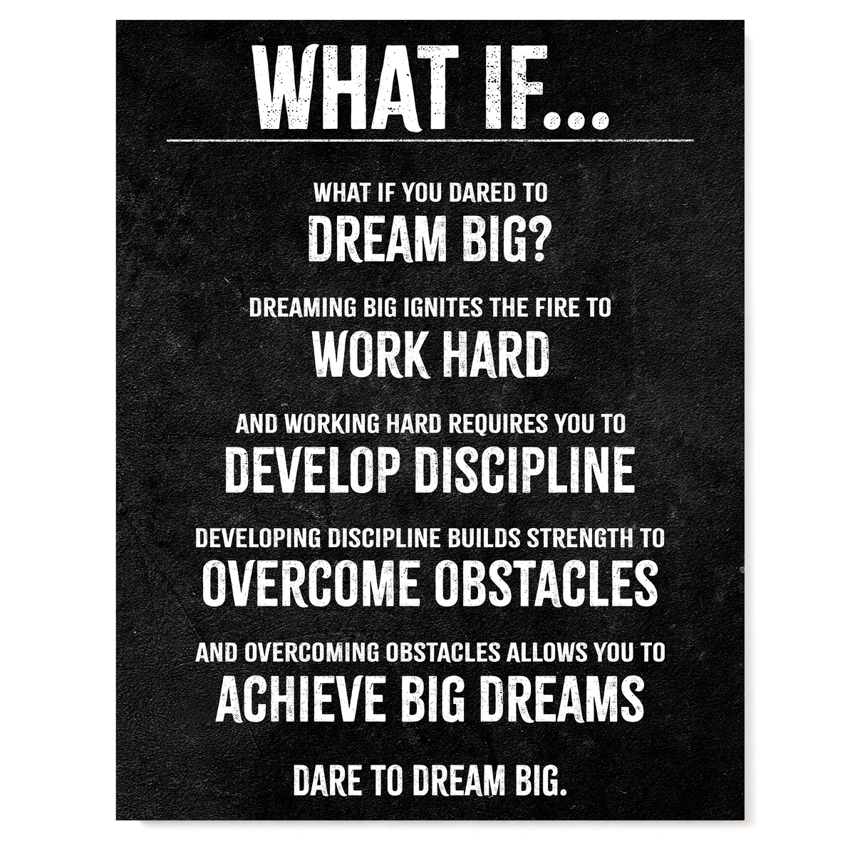 What If It All Works Out - 11 x 14 Poster