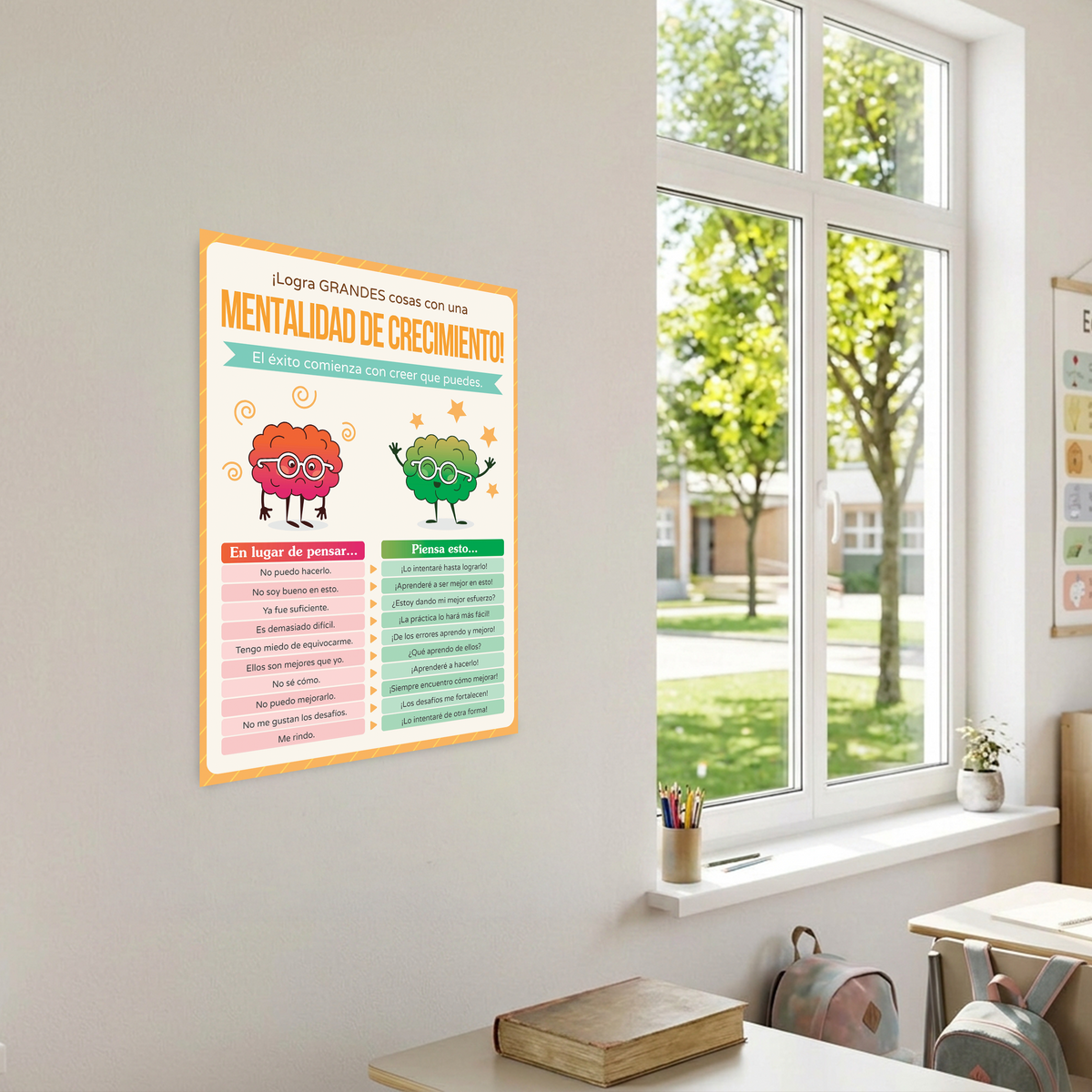 Growth Mindset - 12 x 16 Poster