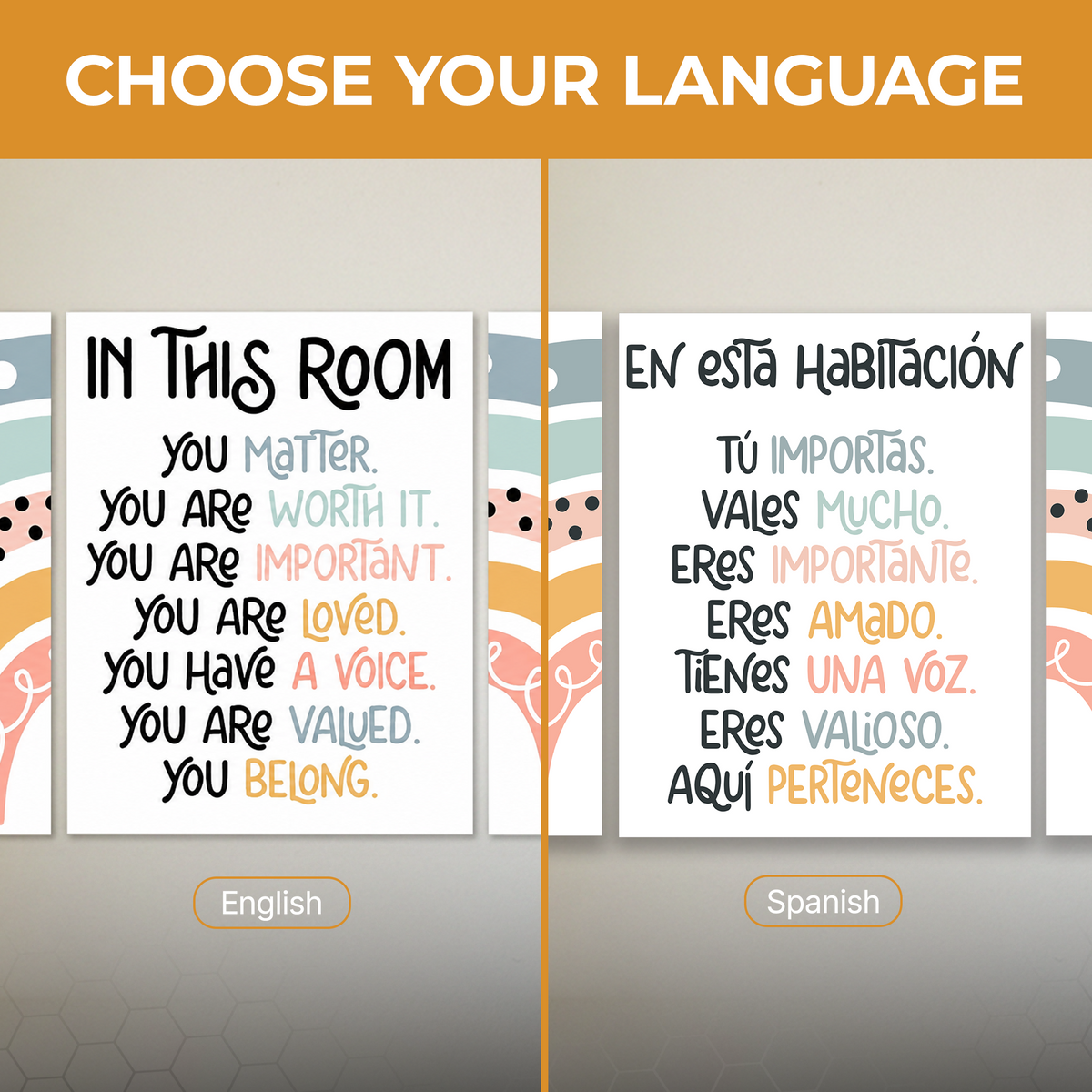 En Esta Habitación 3pc Poster Bundle - 11 x 14