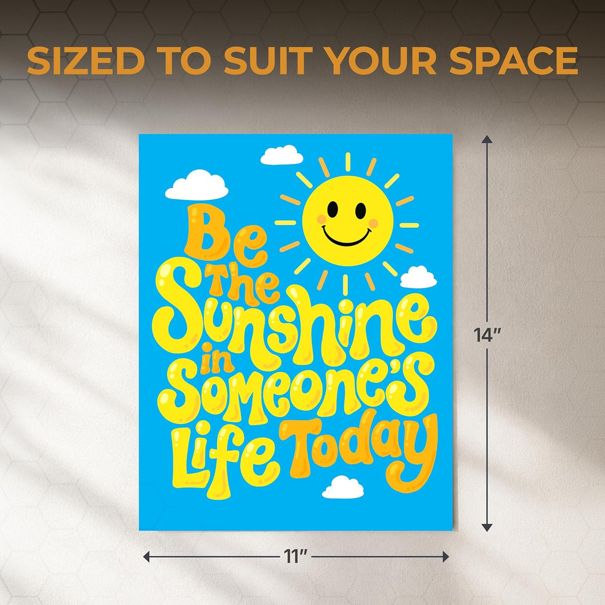 Be the Sunshine - 11 x 14 Poster