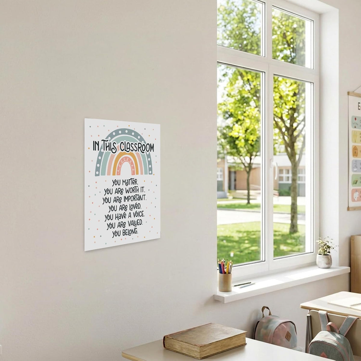 In This Classroom Poster - 11 x 14