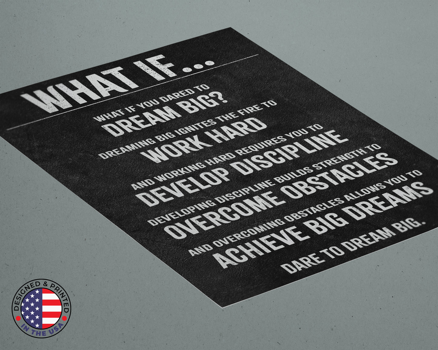 What If It All Works Out - 11 x 14 Poster