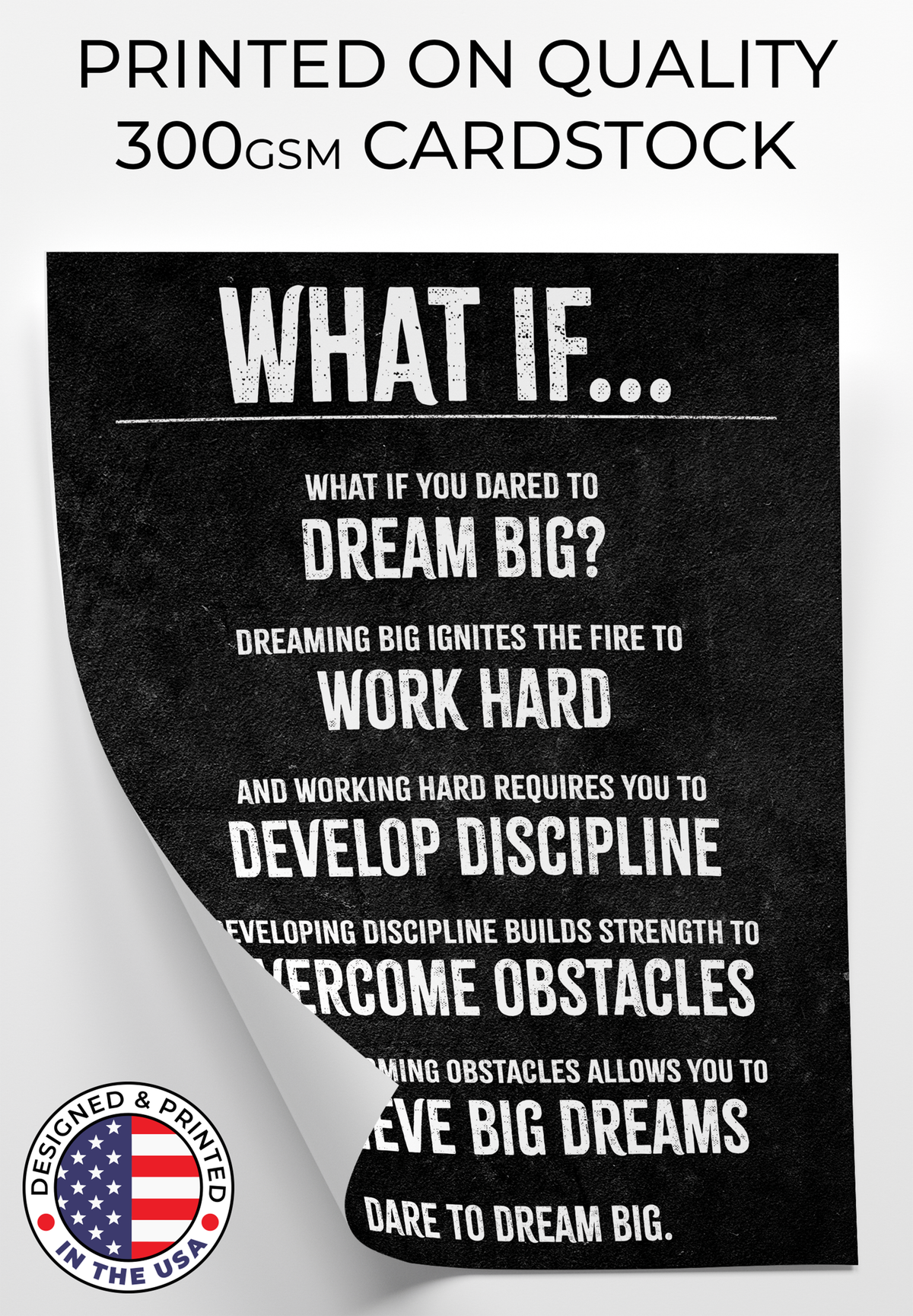 What If It All Works Out - 11 x 14 Poster