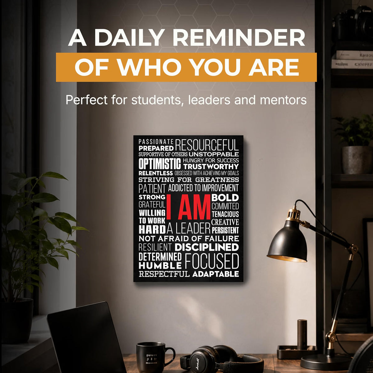 I Am - 12 x 16 Poster