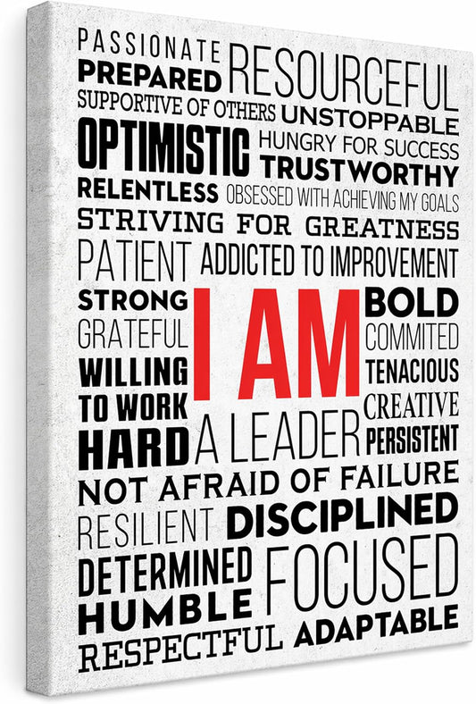 I Am - Wrapped Canvas