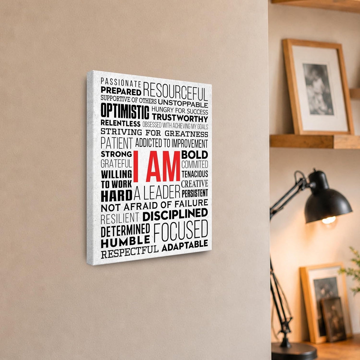I Am - Wrapped Canvas