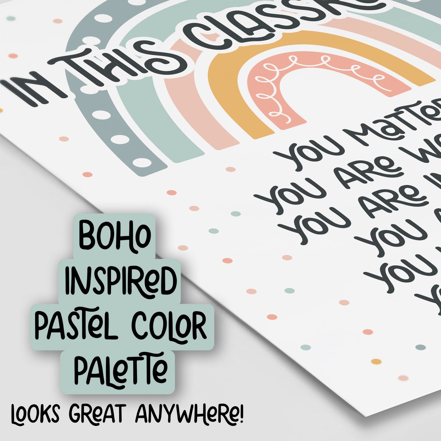 In This Classroom Boho HoneyKick