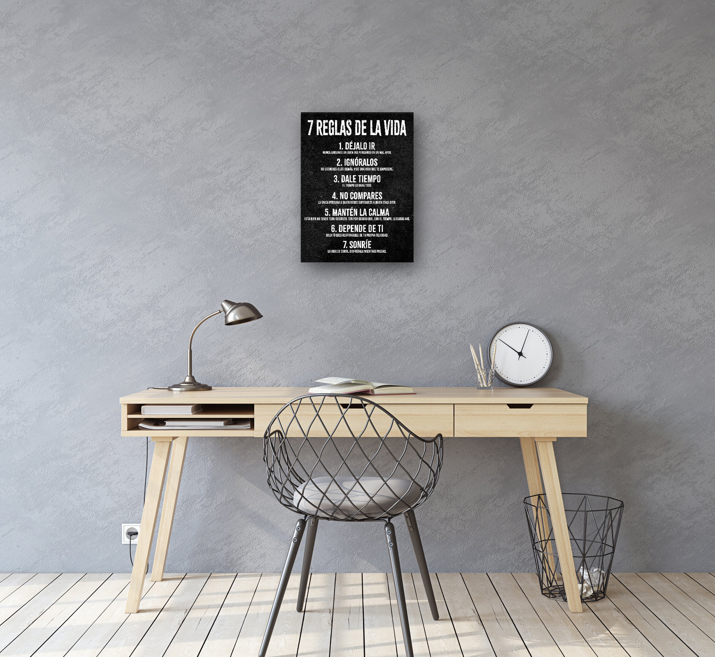 7 Reglas de la Vida - 11 x 14 Poster