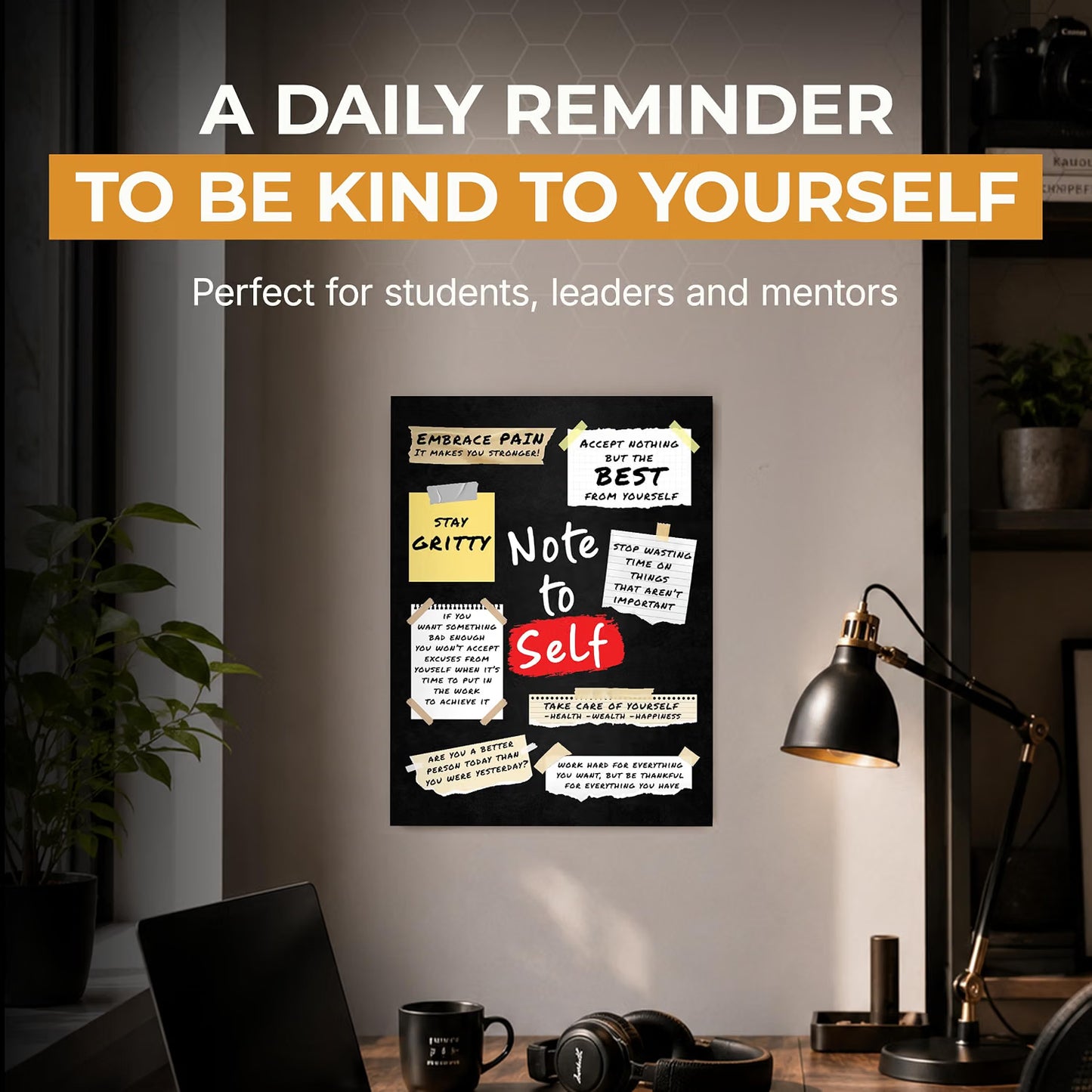 Note to Self - Post-It-Notes Poster