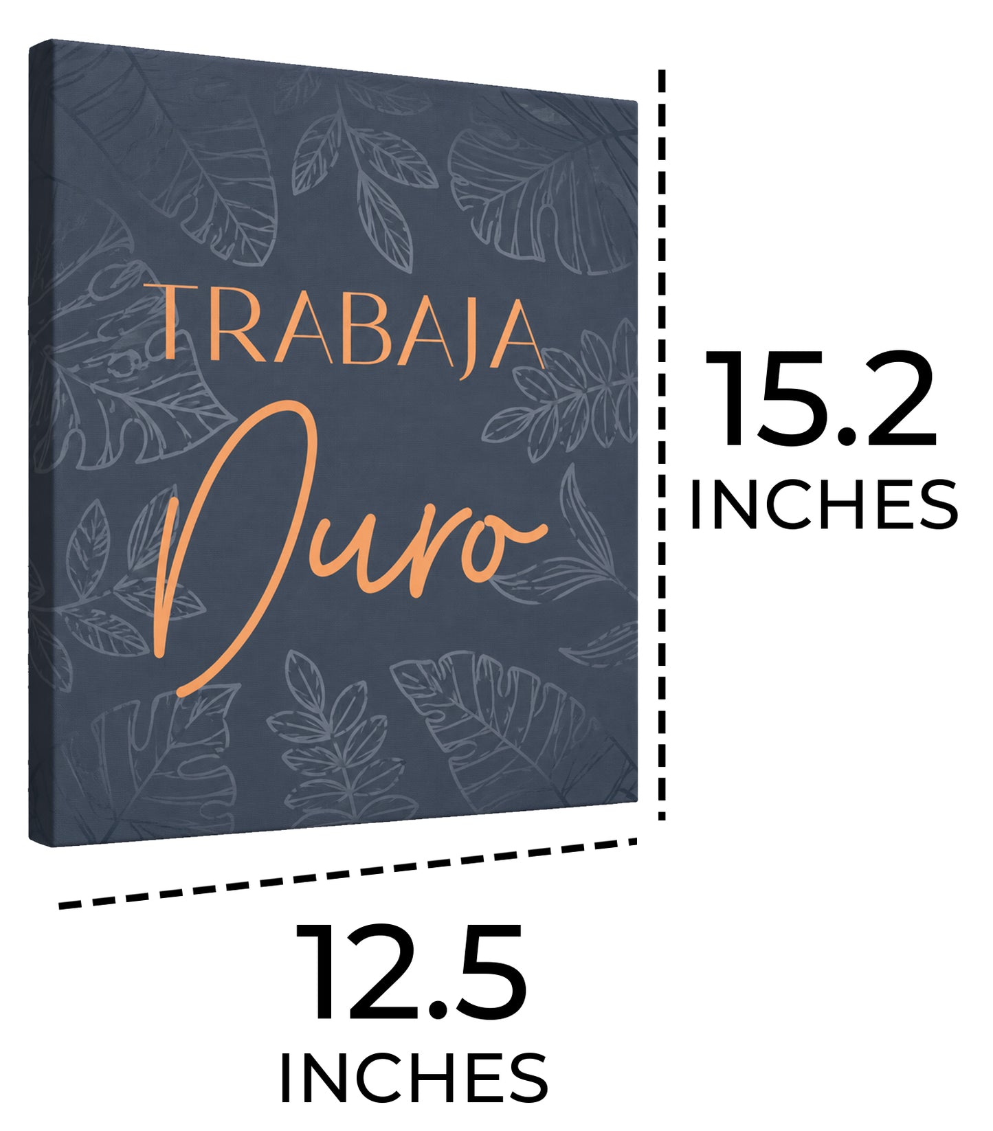 "Sueña en grande, Trabaja duro, Haz que suceda" - Juego de 3 Cuadros Decorativos