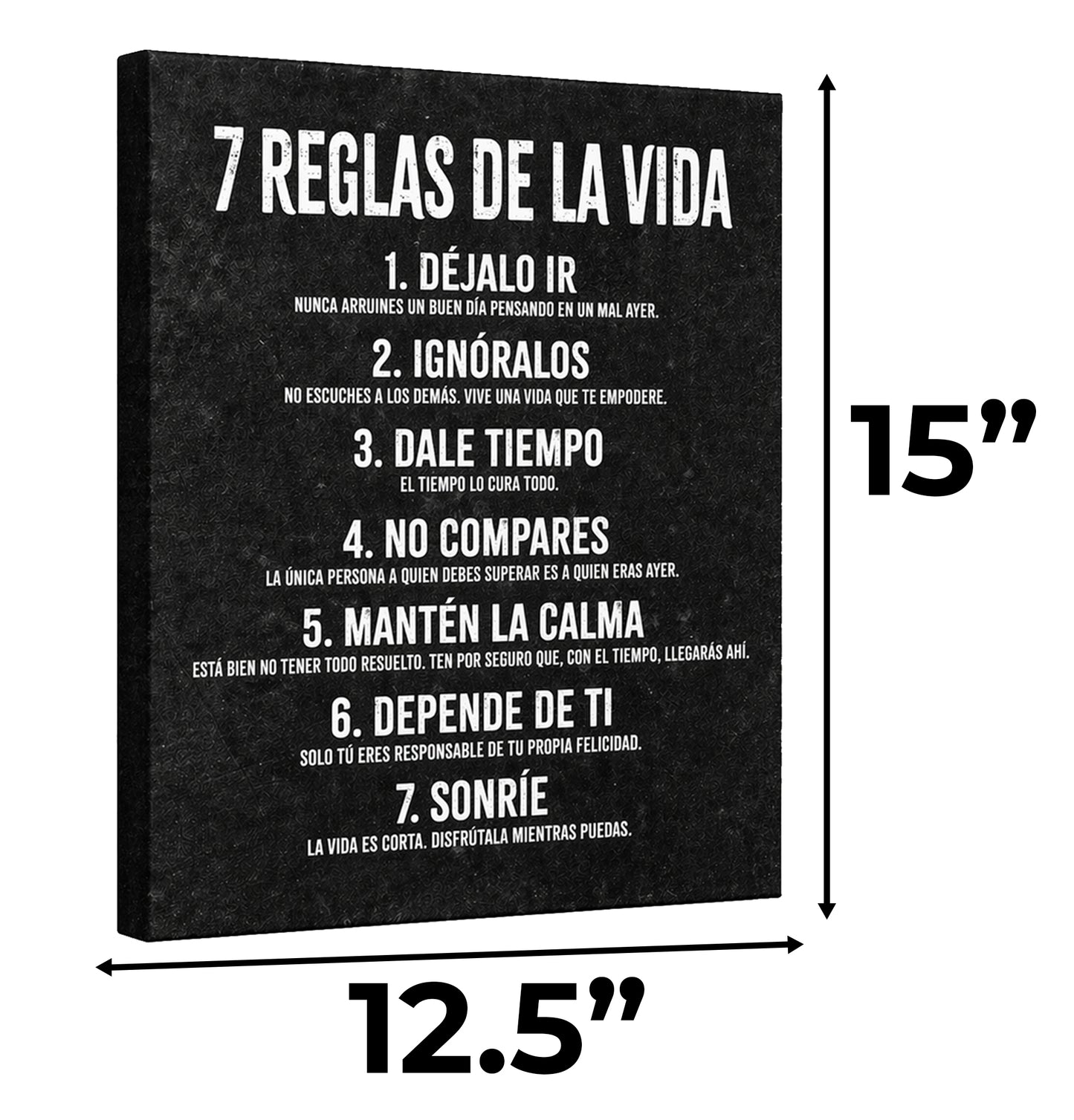 7 reglas de la vida