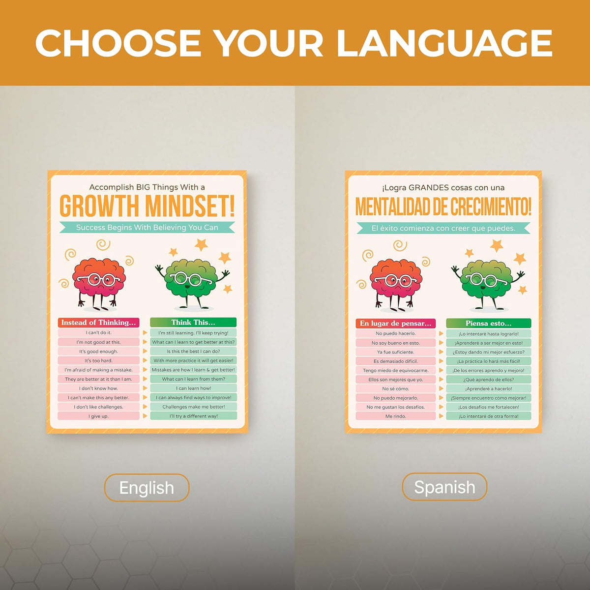 Growth Mindset Poster