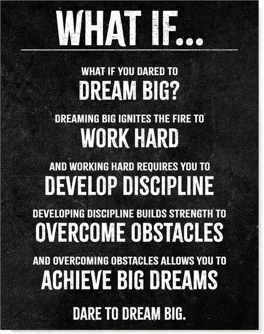 What If It All Works Out - 11 x 14 Poster