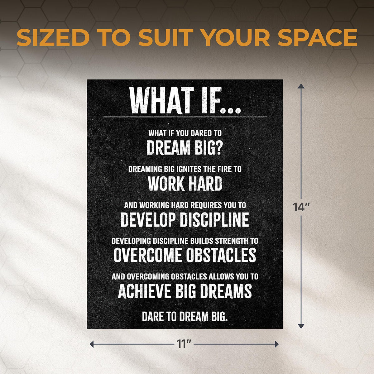 What If It All Works Out - 11 x 14 Poster