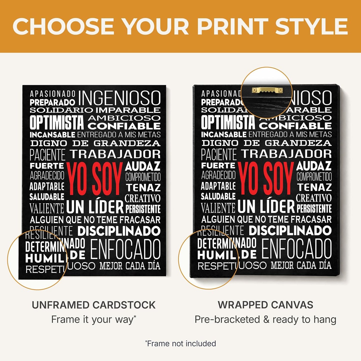 Yo Soy - Wrapped Canvas