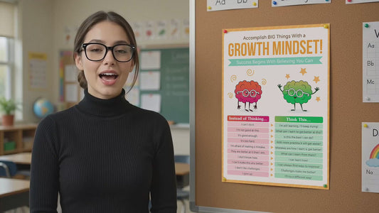 Growth Mindset Poster HoneyKick 